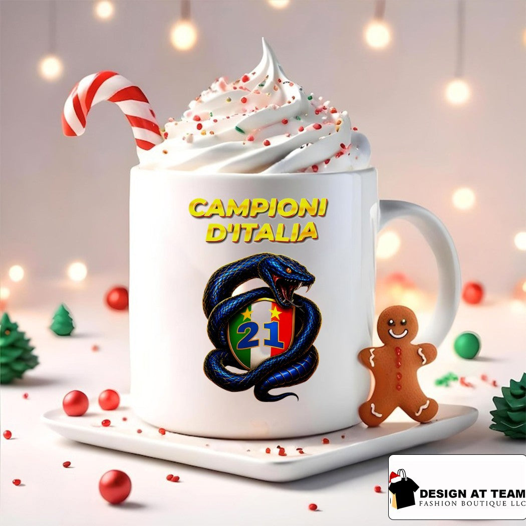 Snake Campioni D’Italia Inter Milan FC Champions 21 Serie A logo 2026 shirt