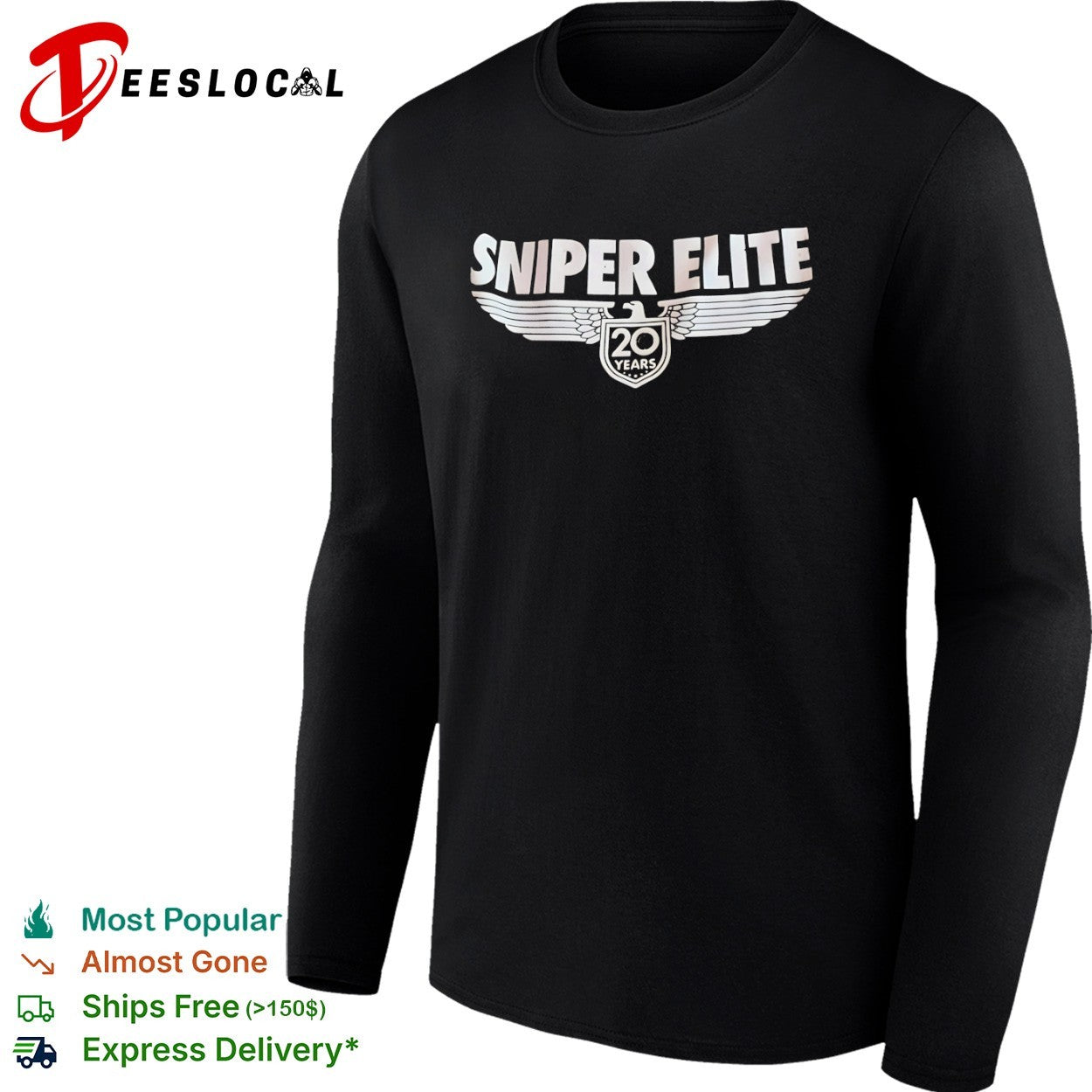 Sniper Elite 20 Years Anniversary shirt