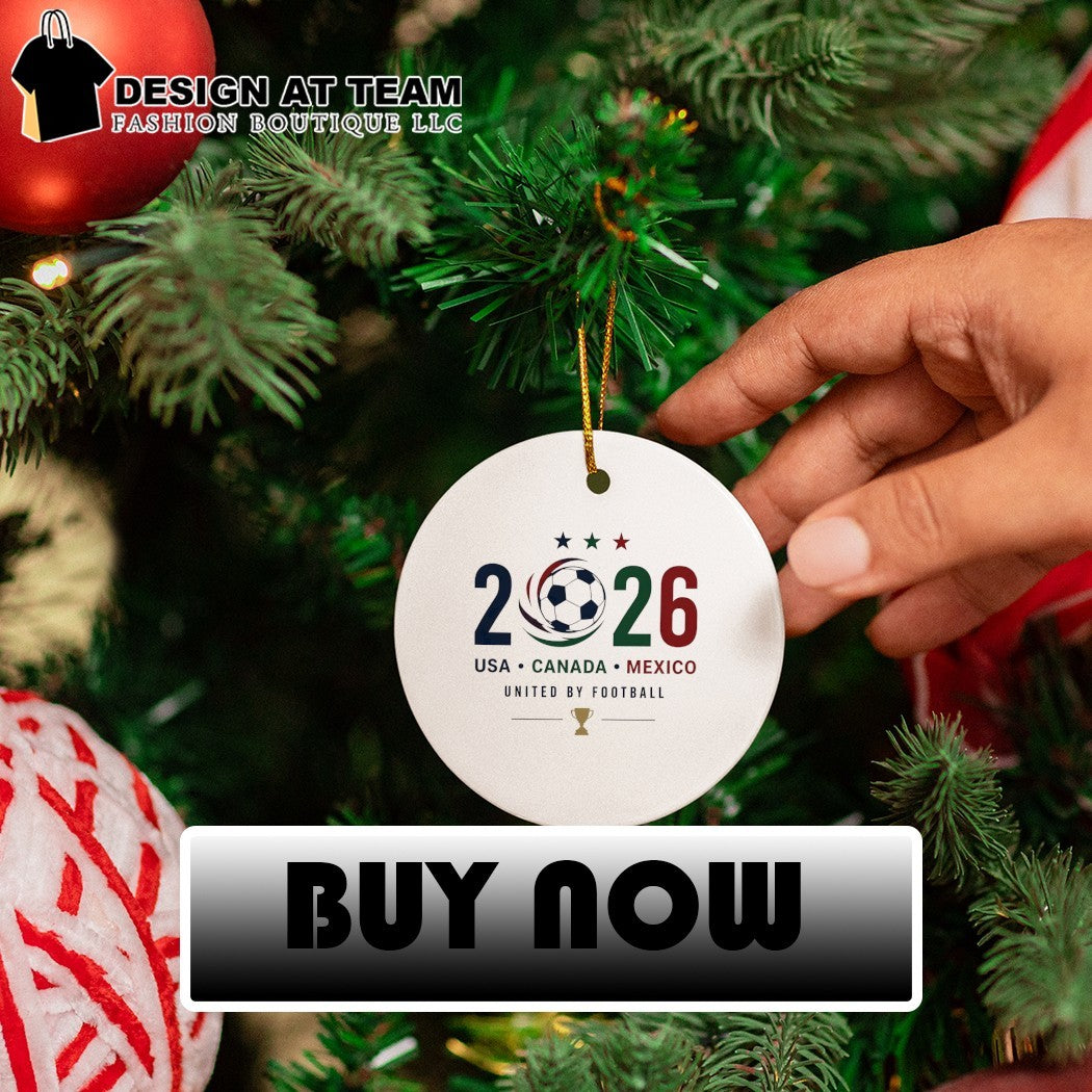 Soccer World Cup 2026 USA Canada Mexico United Football trophy shirt