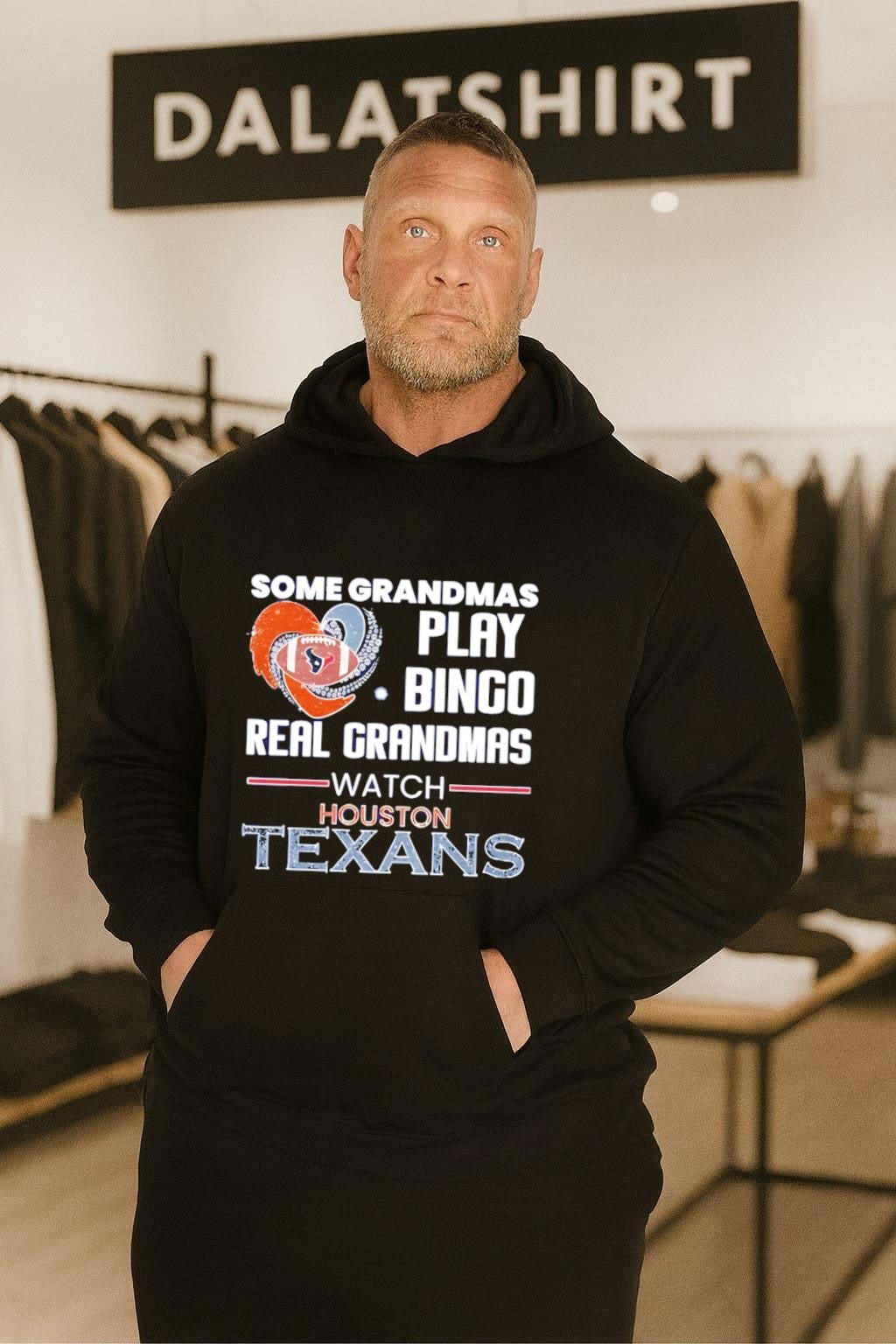 Some Grandmas Play Bingo Real Grandmas Watch Houston Texans shirt