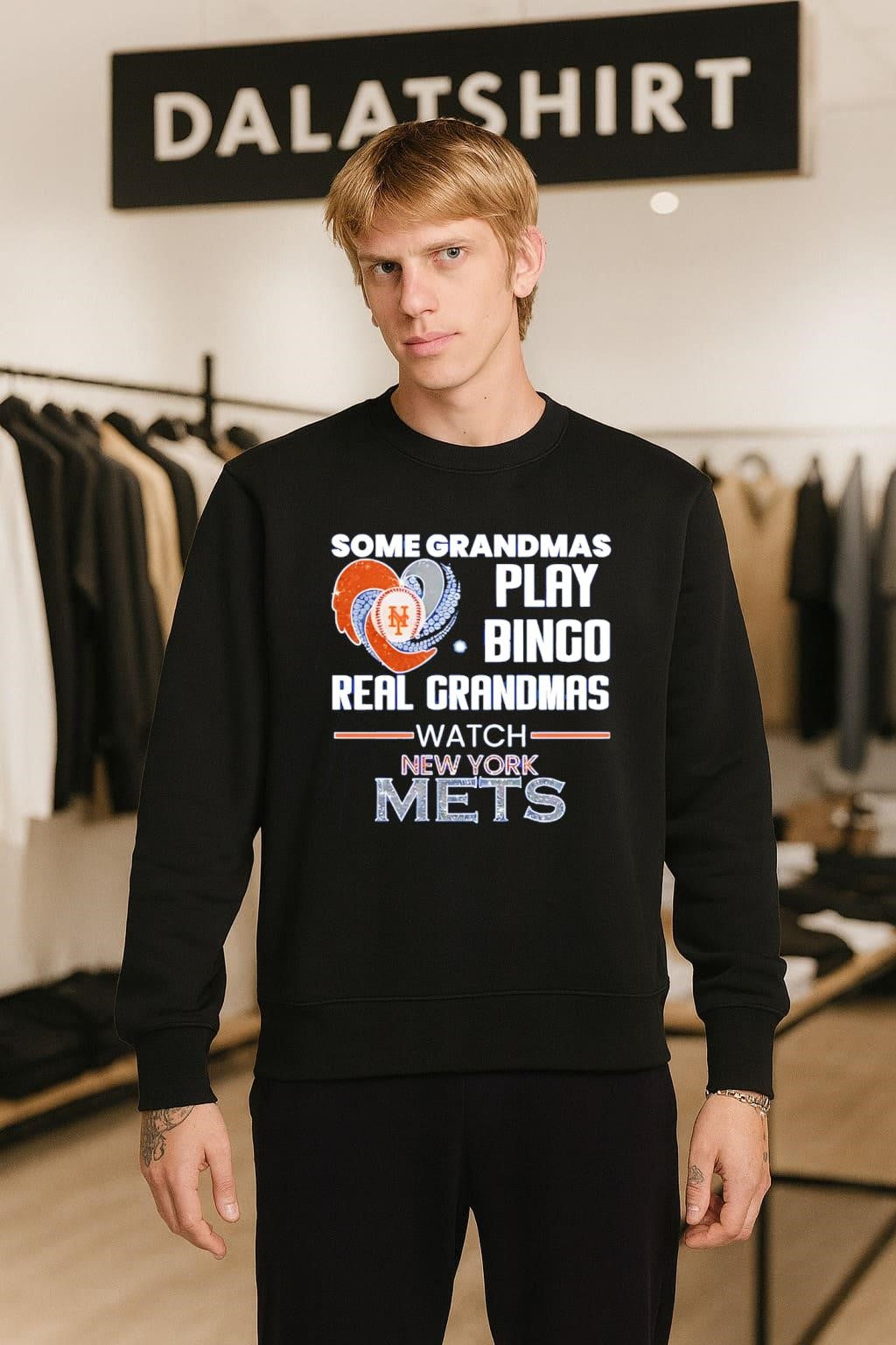 Some Grandmas Play Bingo Real Grandmas Watch New York Mets shirt