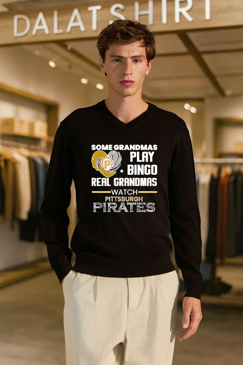 Some Grandmas Play Bingo Real Grandmas Watch Pittsburgh Pirates shirt