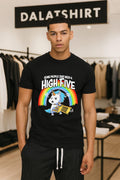 Some People Just Need a High Five Unicorn Metal Chair shirt