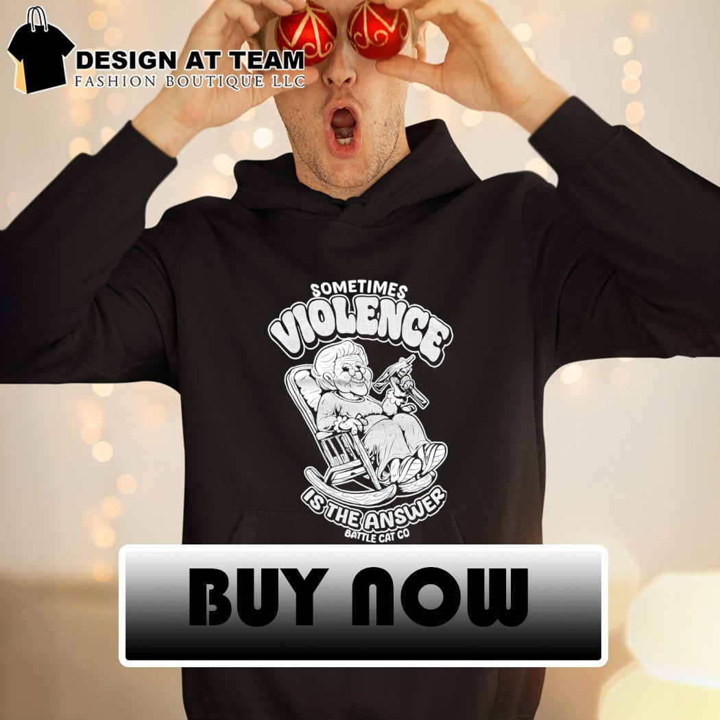 Sometimes violence is the answer battle cat co shirt