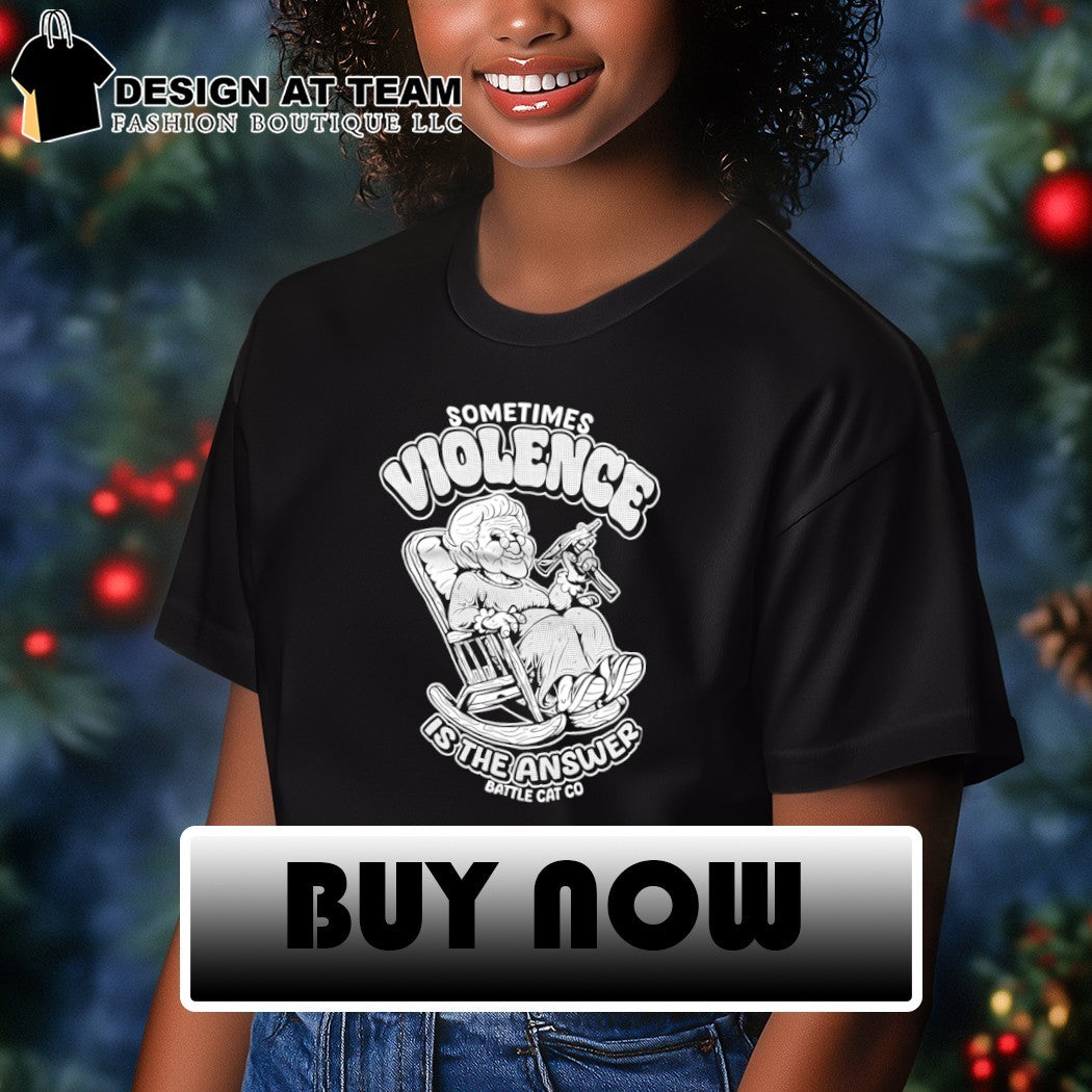 Sometimes violence is the answer battle cat co shirt