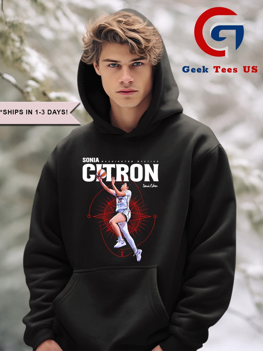 Sonia Citron Washington Mystics WNBA signature shirt