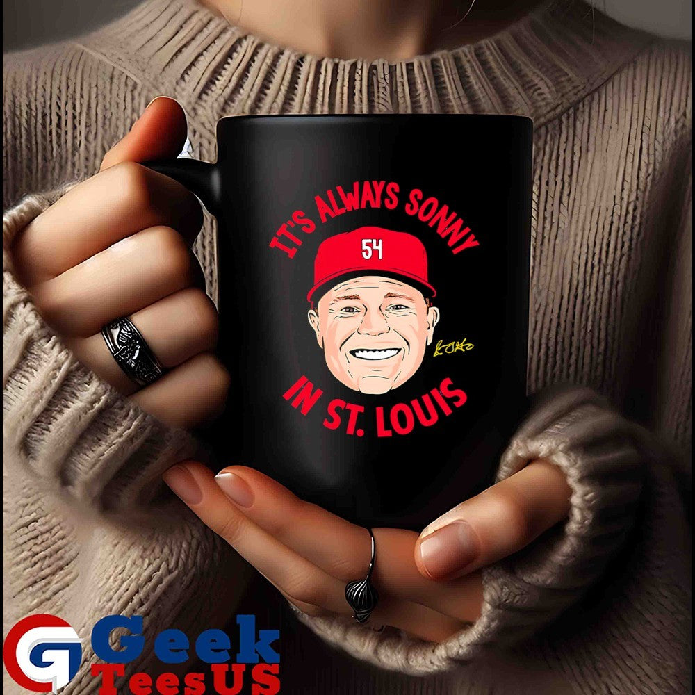Sonny Gray it’s always Sonny in St. Louis big head signature shirt