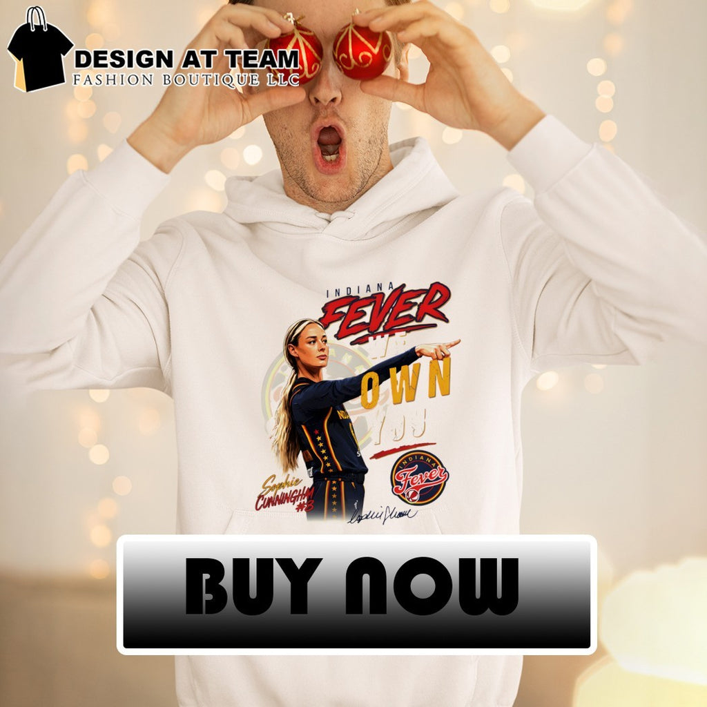 Sophie Cunningham 8 Indiana Fever WNBA Basketball Fever we own you 2026 shirt