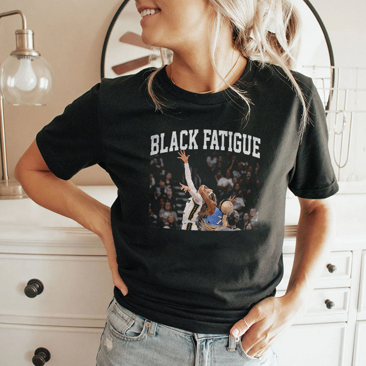 Sophie Cunningham Black Fatigue DiJonai Carrington Hard Foul T Shirt