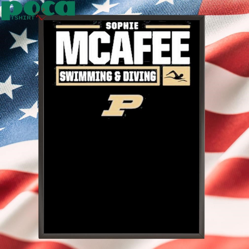 Sophie McAfee Swimming & Diving Purdue Boilermakers T-Shirt