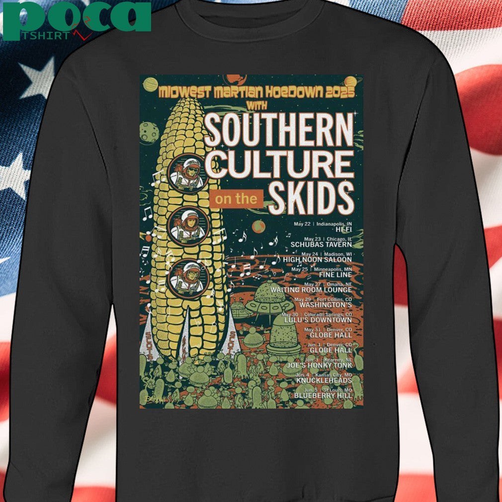 Southern Culture On The Skids Summer Tour 2025 Poster shirt