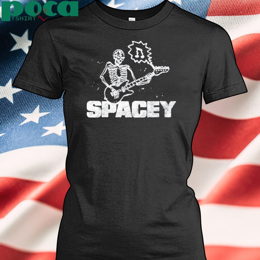Spaceyjane Spacey Jane Skull Green shirt