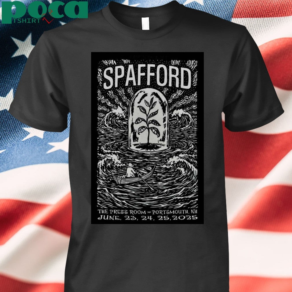 Spafford 2025 Portsmouth Tour On June 23-24 2025 Poster T-shirt