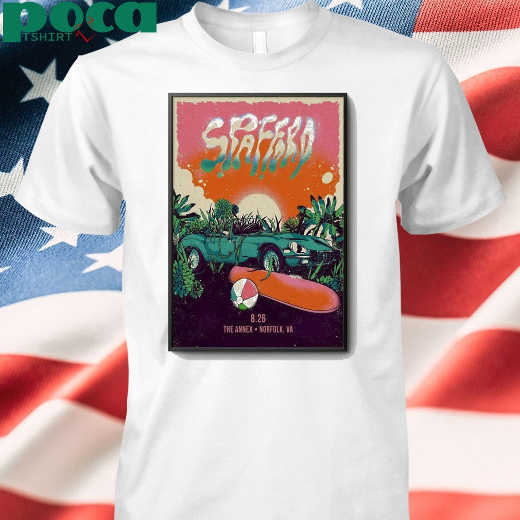 Spafford Aug 26 2025 Norfolk VA Poster shirt
