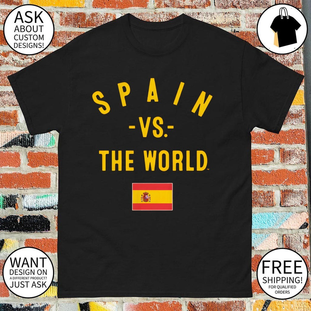 Spain FC vs The World Spain flag shirt