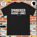 Spanberger-Hashmi-Jones logo shirt