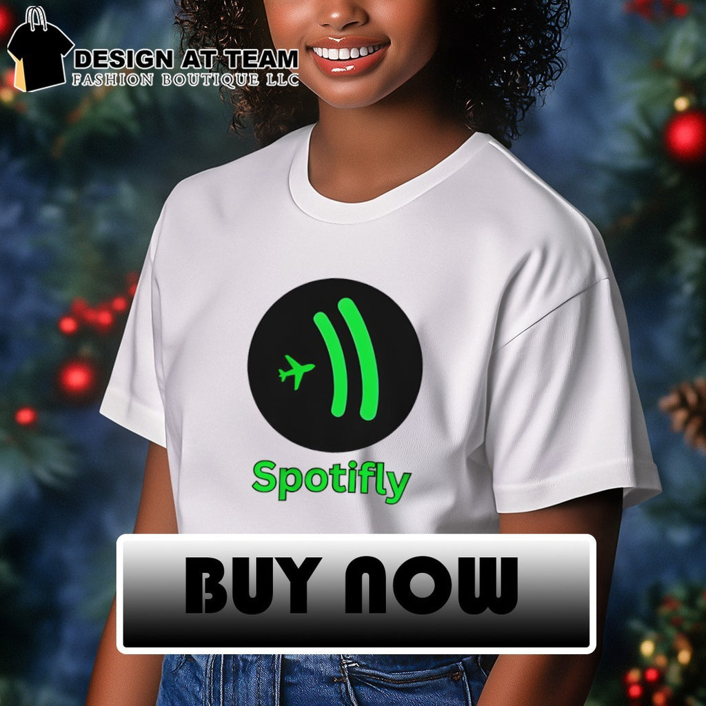 Spotifly Spotify Parody logo shirt
