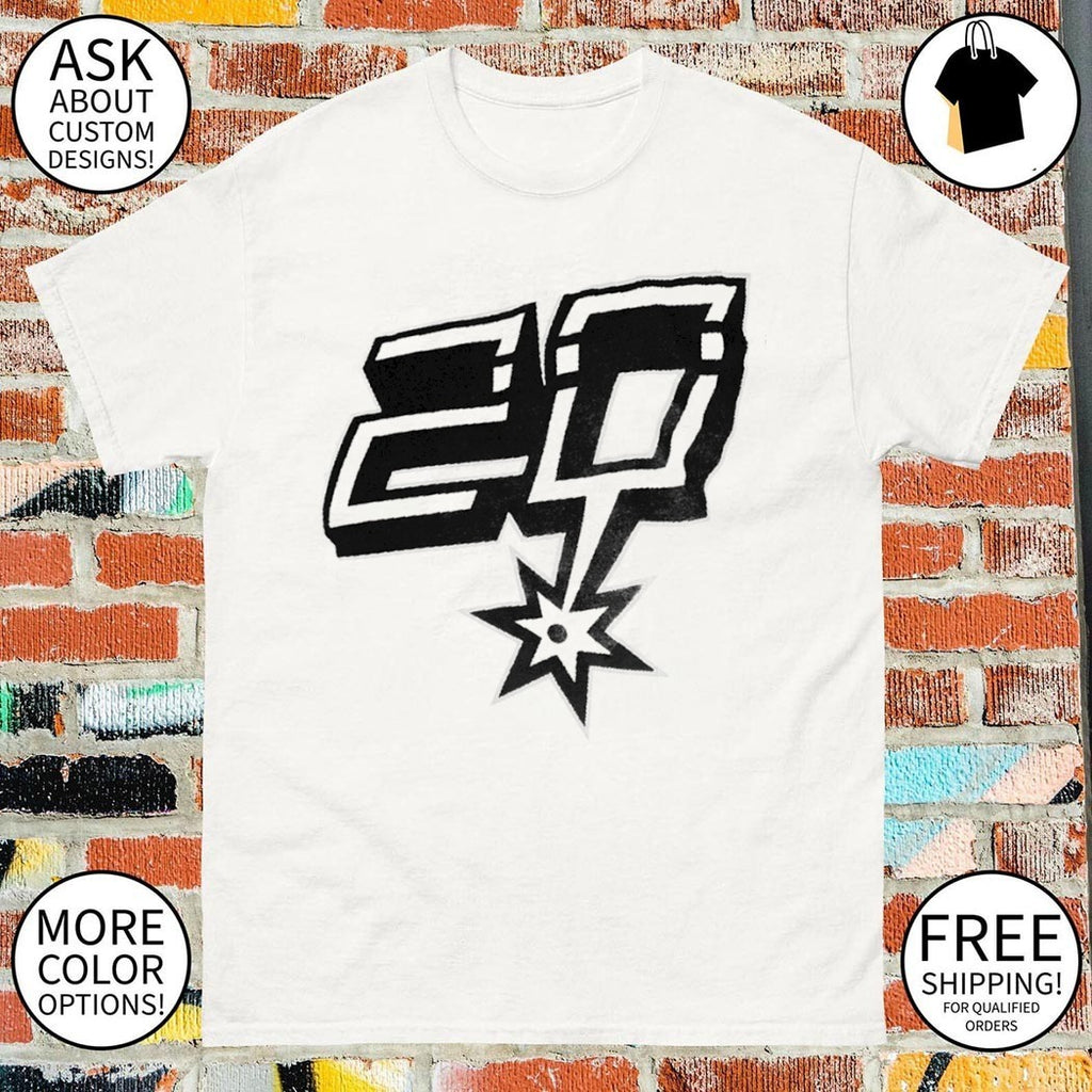Spurs basketball 20 Obi Wan Ginobili shirt