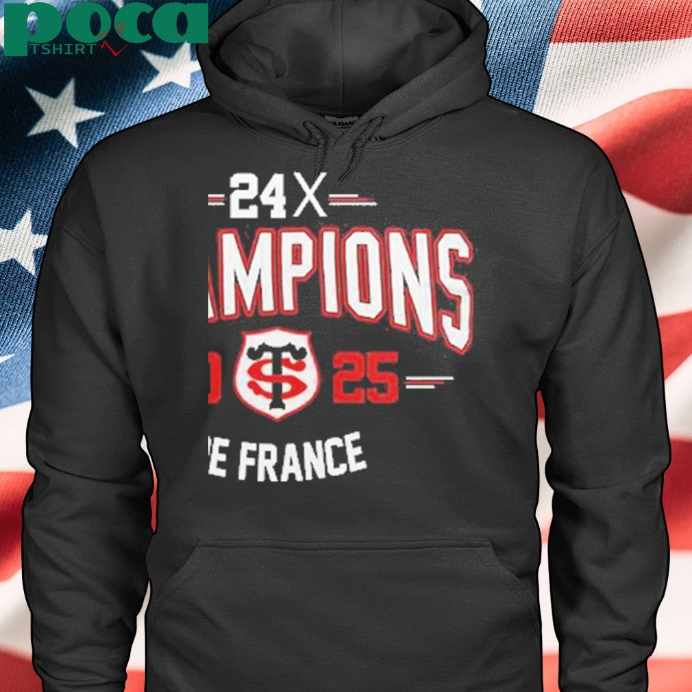 Stade Toulousain Top 14 Rugby 2025 Champions Shirt