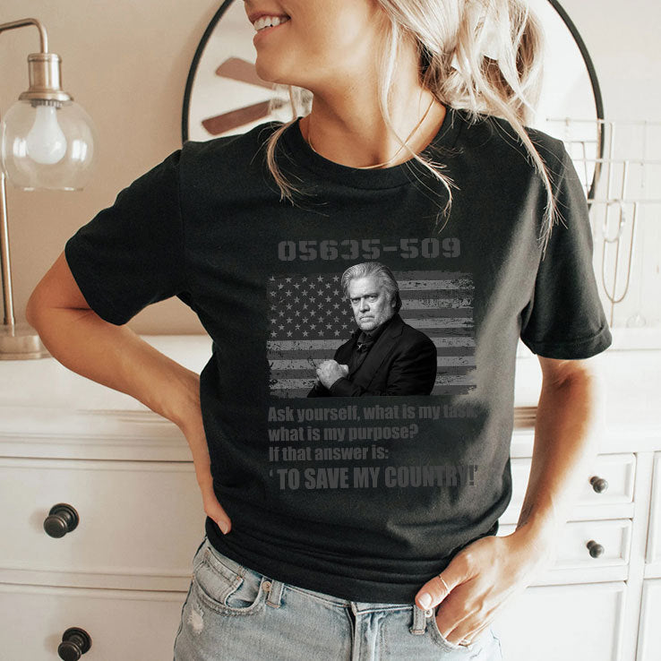 Stand With Steve Bannon 05635-509 T Shirt