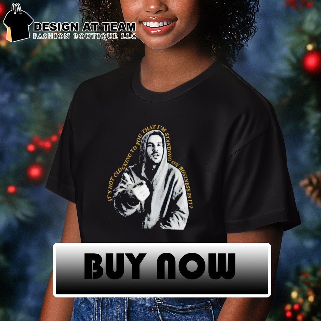 Standing On Business Meme Gen Z Viral Graphic Justin Bieber shirt