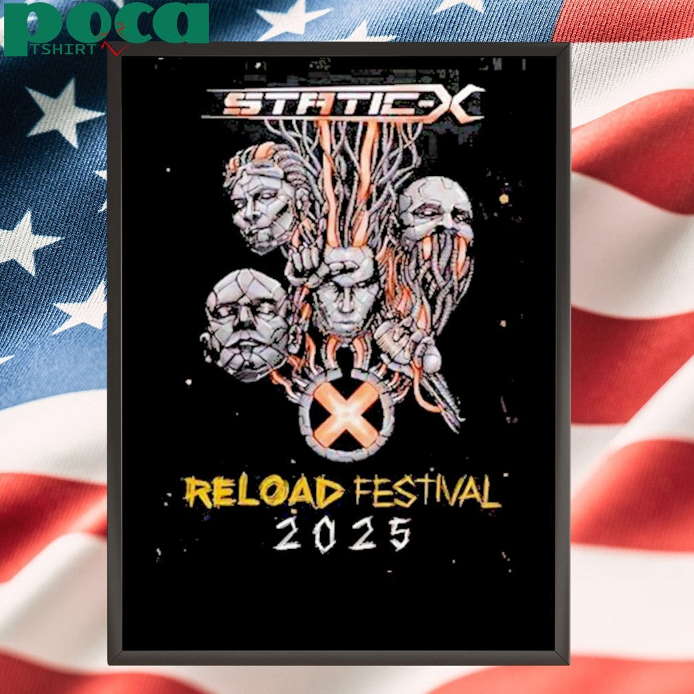 Static-X Reload Festival 2025 T-Shirt