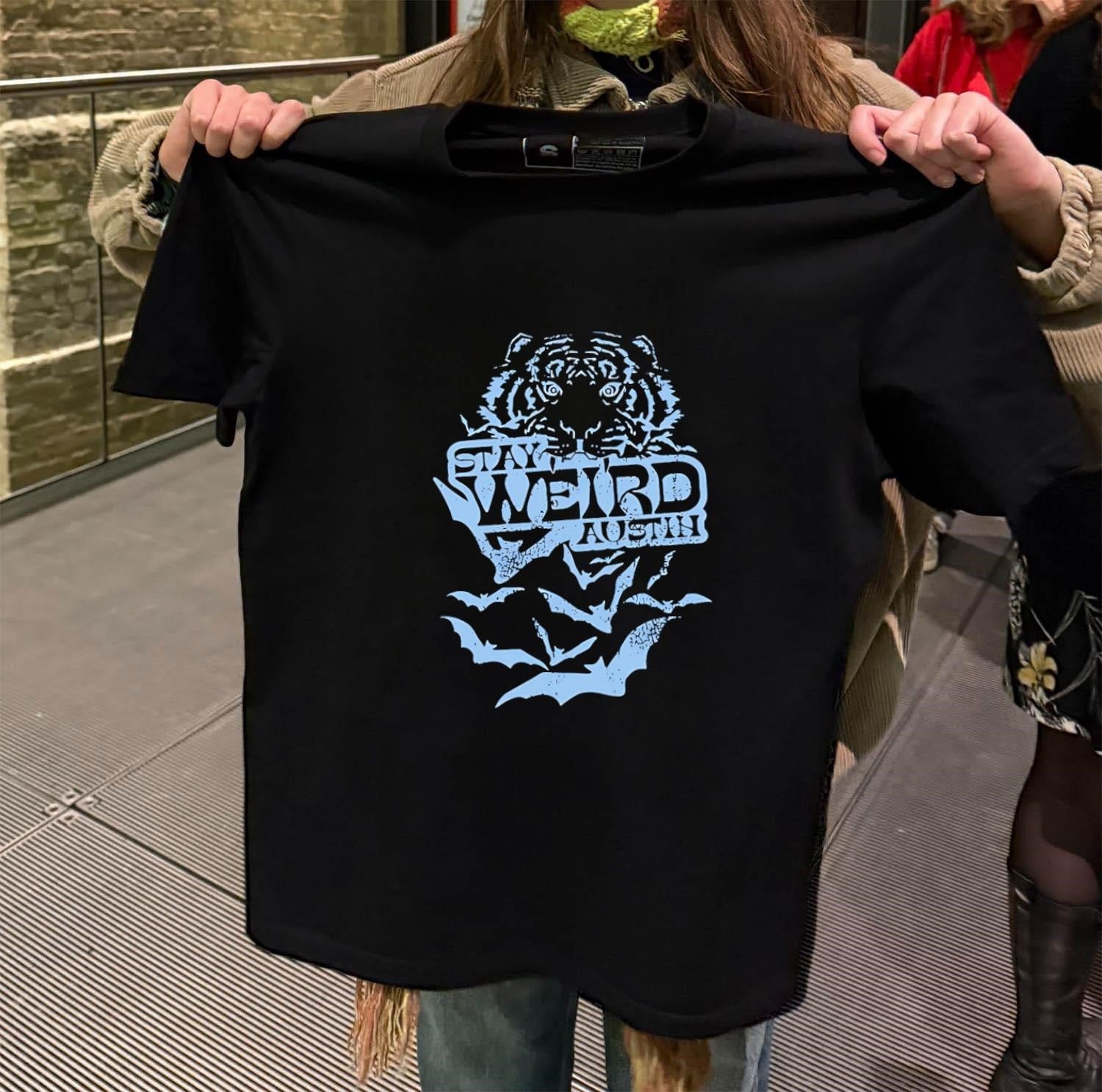 Stay Weird Austin Tiger shirt