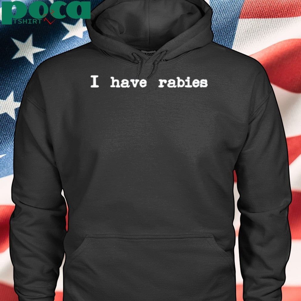 Stephanie Bulman Wearing I Have Rabies Shirt