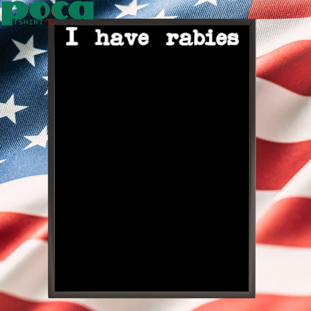 Stephanie Bulman Wearing I Have Rabies Shirt