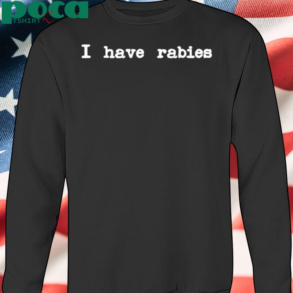 Stephanie Bulman Wearing I Have Rabies Shirt