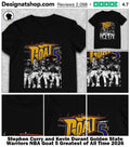 Stephen Curry and Kevin Durant Golden State Warriors NBA Goat 5 Greatest of All Time 2026 shirt