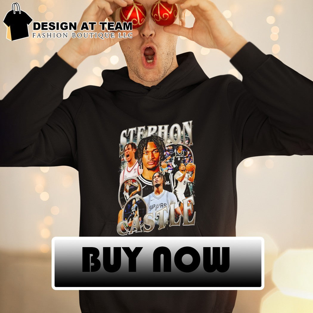 Stephon Castle 5 San Antonio Spurs Basketball NBA graphic shirt