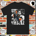 Stephon Castle #5 San Antonio Spurs Basketball Player NBA 2026 shirt