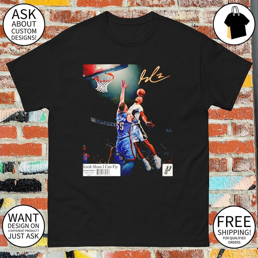 Stephon Castle Dunk of the Year San Antonio Spurs Basketball signature shirt