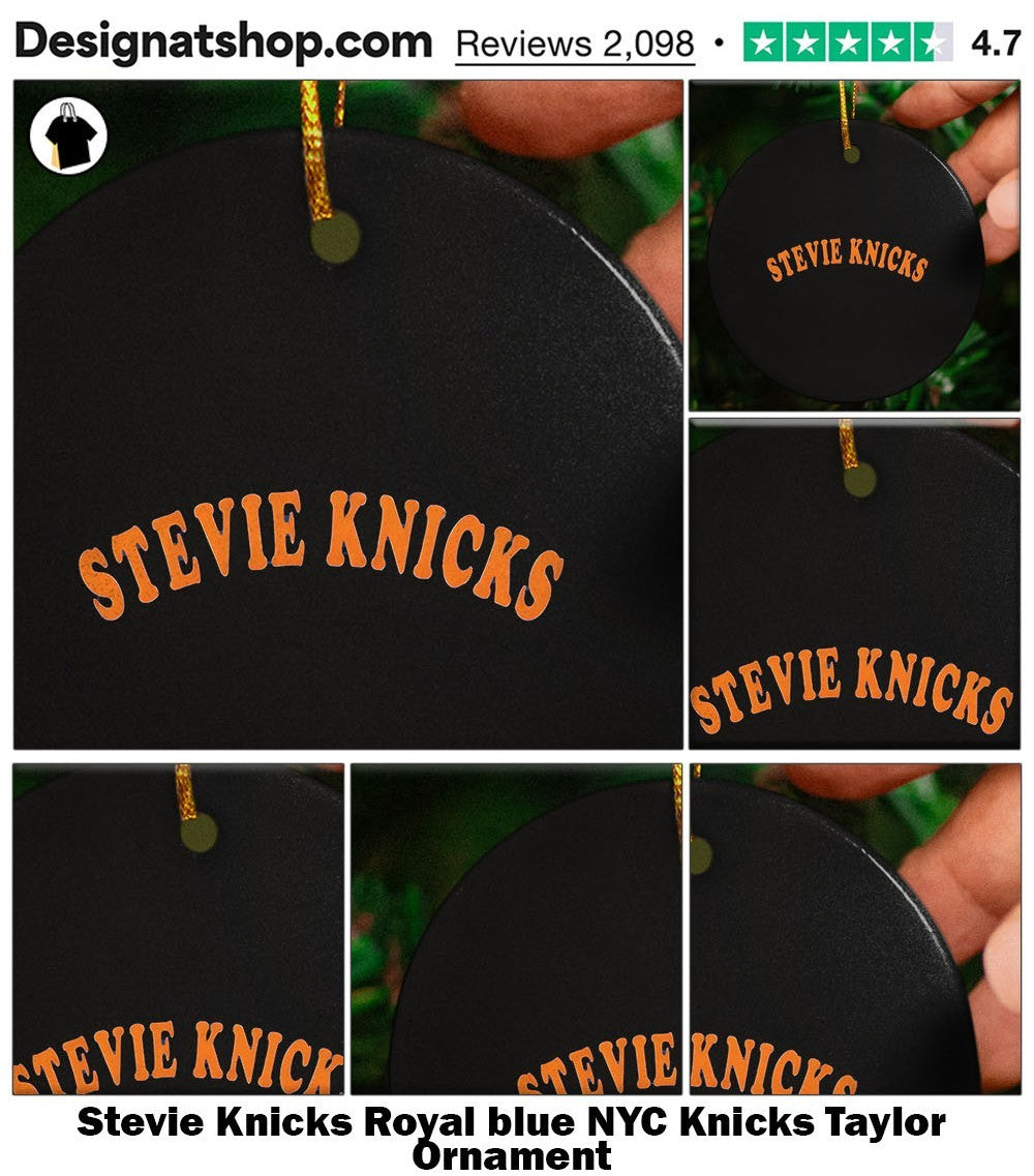 Stevie Knicks Royal blue NYC Knicks Taylor shirt