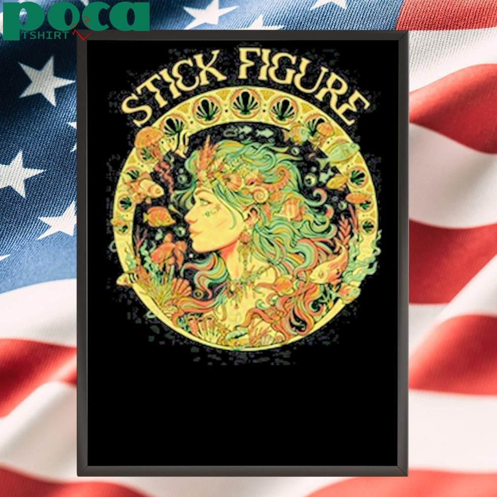 Stick Figure Mystic Goddess T-Shirt