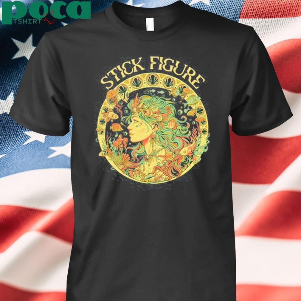 Stick Figure Mystic Goddess T-Shirt