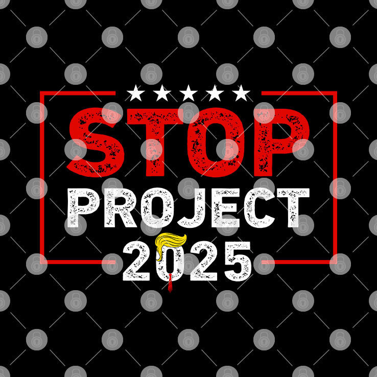 Stop Project 2025 Anti Trump Shirt