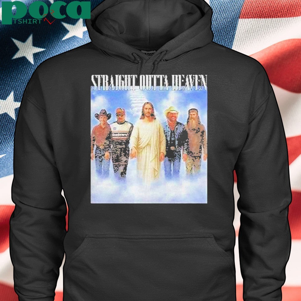 Straight Outta Heaven Lane Frost Phil Robertson Dale Earnhardt Toby Keith Shirt