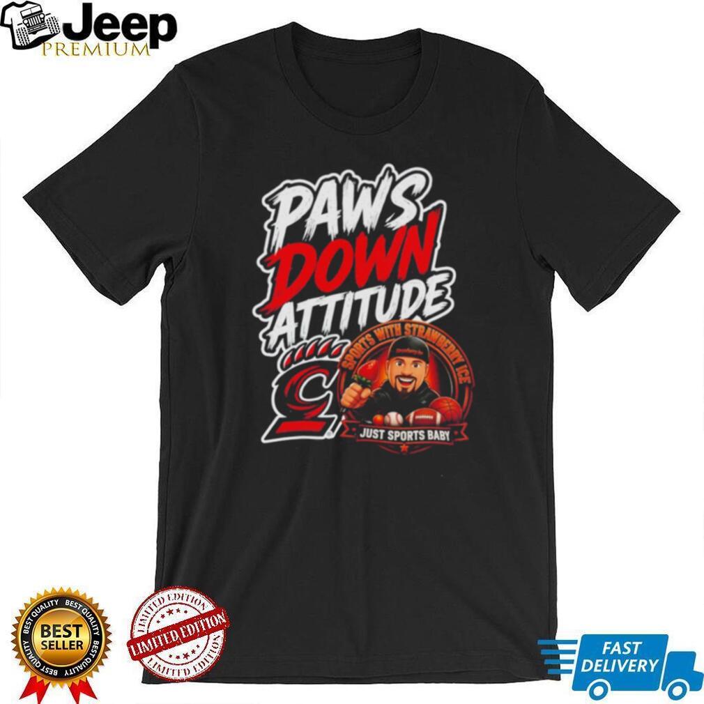 Strawberry Ice Paws Down Attitude Just Sports Baby Cincinnati shirt