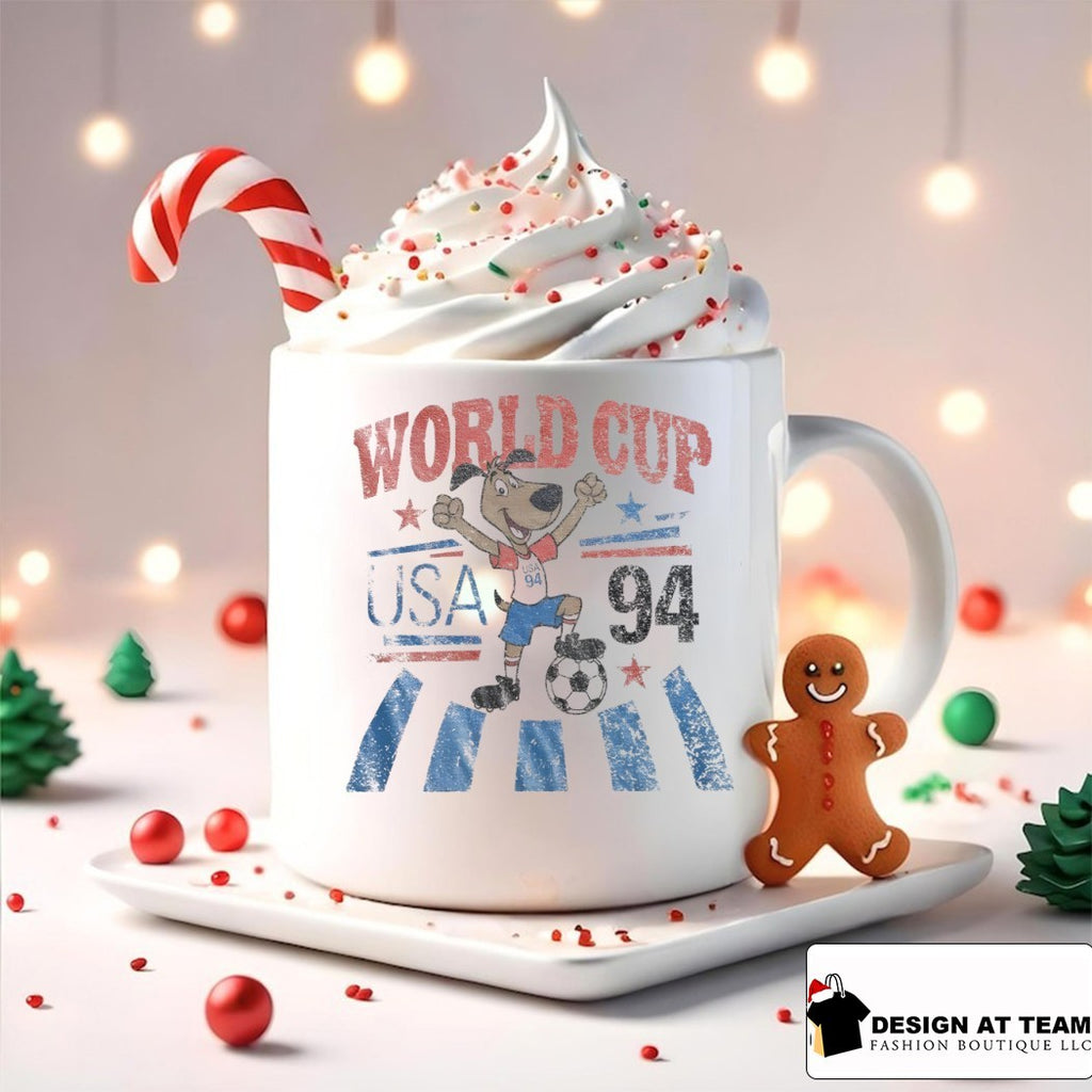 Striker soccer dog World Cup USA 94 Championship Team shirt