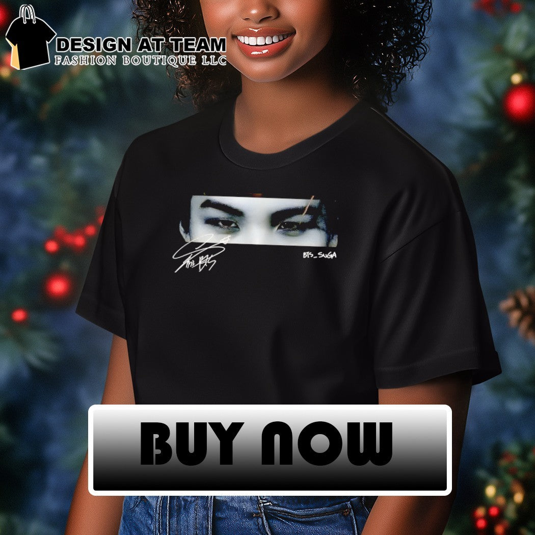 Suga eyes BTS Arirang World Tour 2026 signature shirt