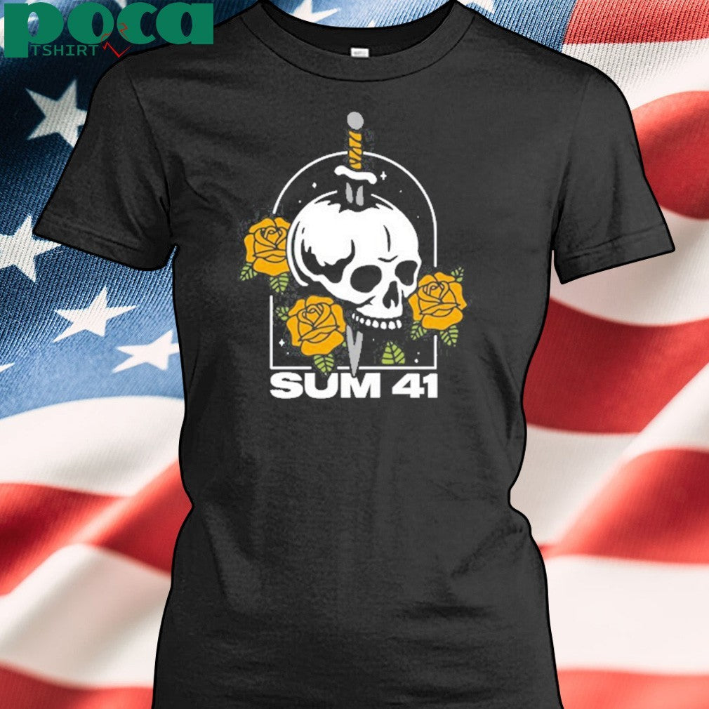 Sum 41 Skull And Roses Shirt