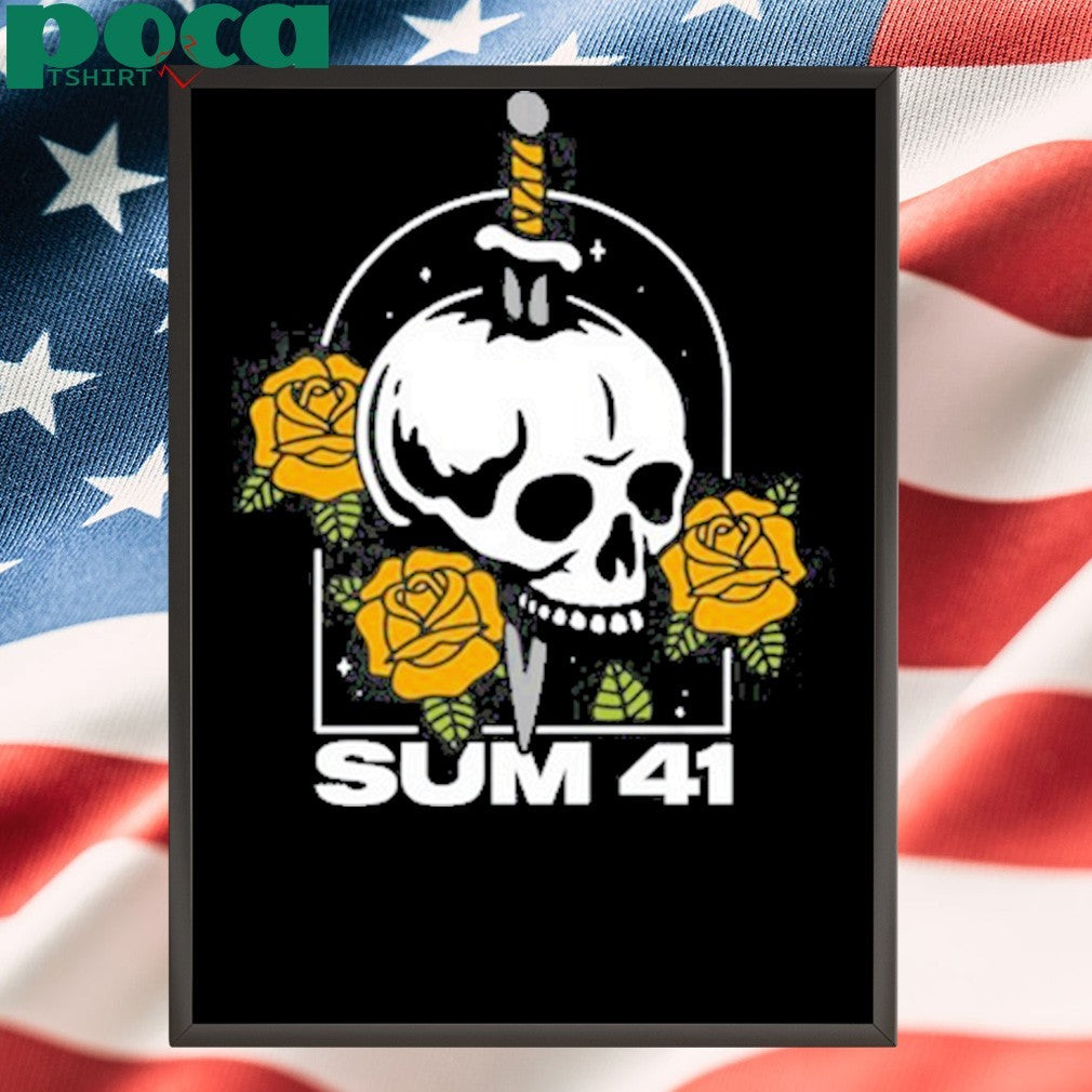 Sum 41 Skull And Roses Shirt