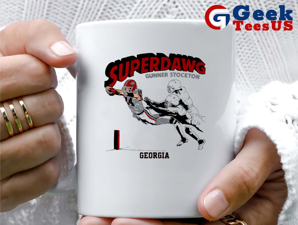 SuperDawg Gunner Stockton Georgia Bulldogs football shirt