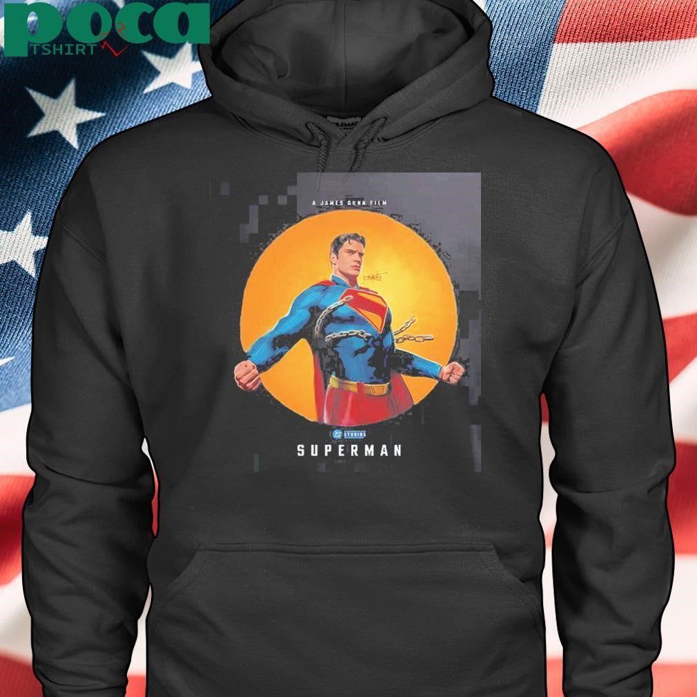 Superman A James Gunn Film New Poster Only In Theaters July 11th 2025 shirt