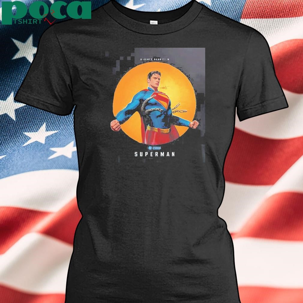 Superman A James Gunn Film New Poster Only In Theaters July 11th 2025 shirt