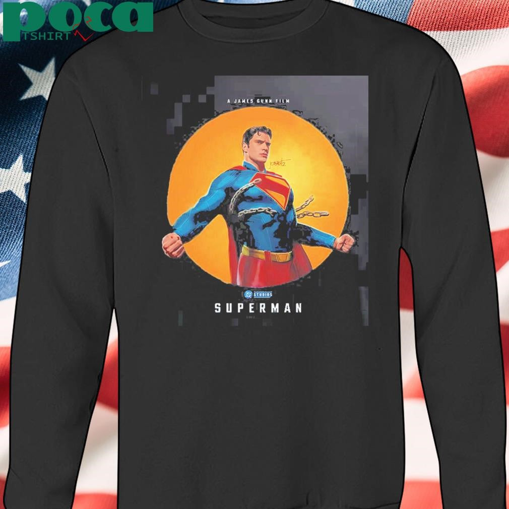 Superman A James Gunn Film New Poster Only In Theaters July 11th 2025 shirt
