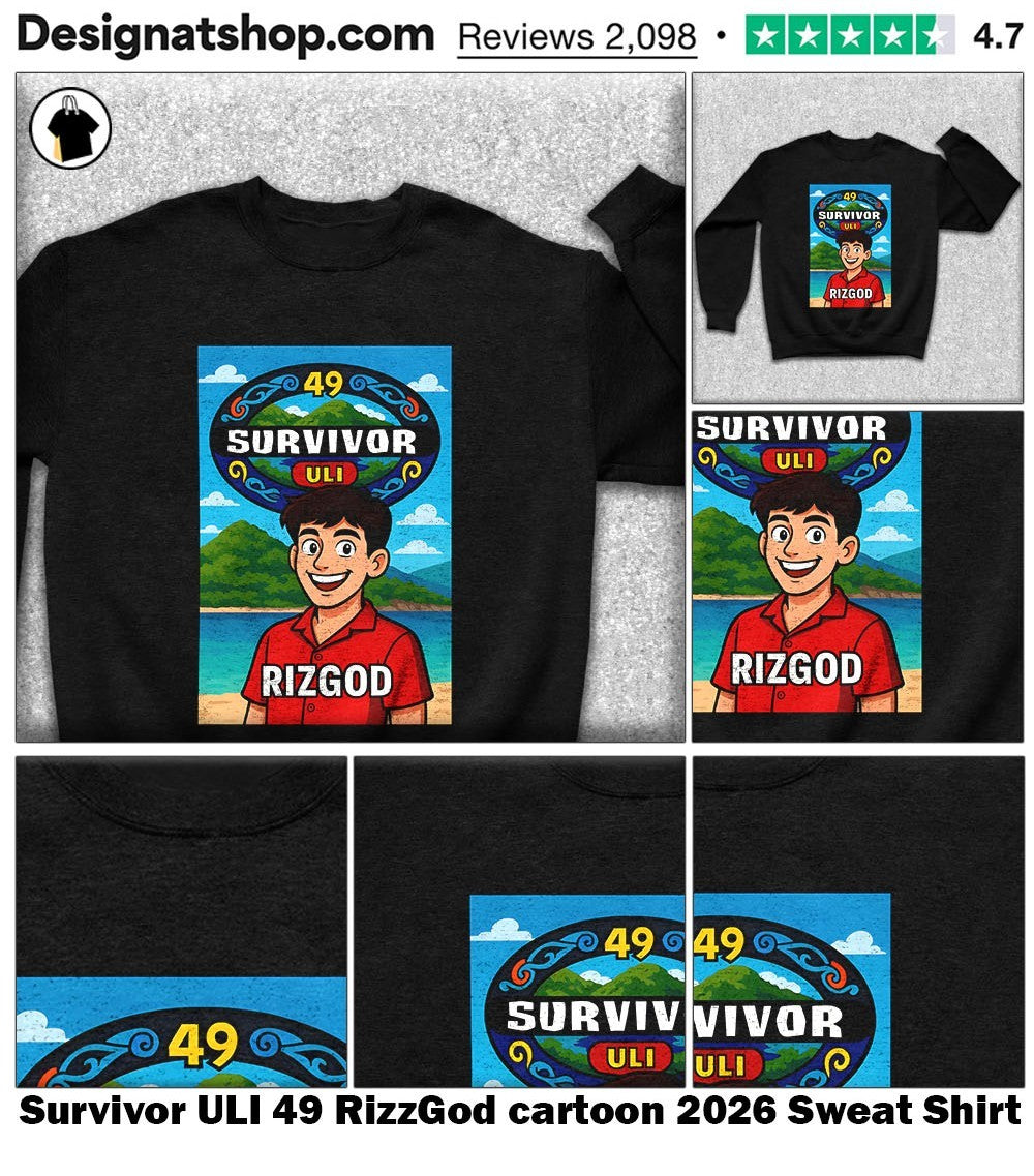 Survivor ULI 49 RizzGod cartoon 2026 shirt