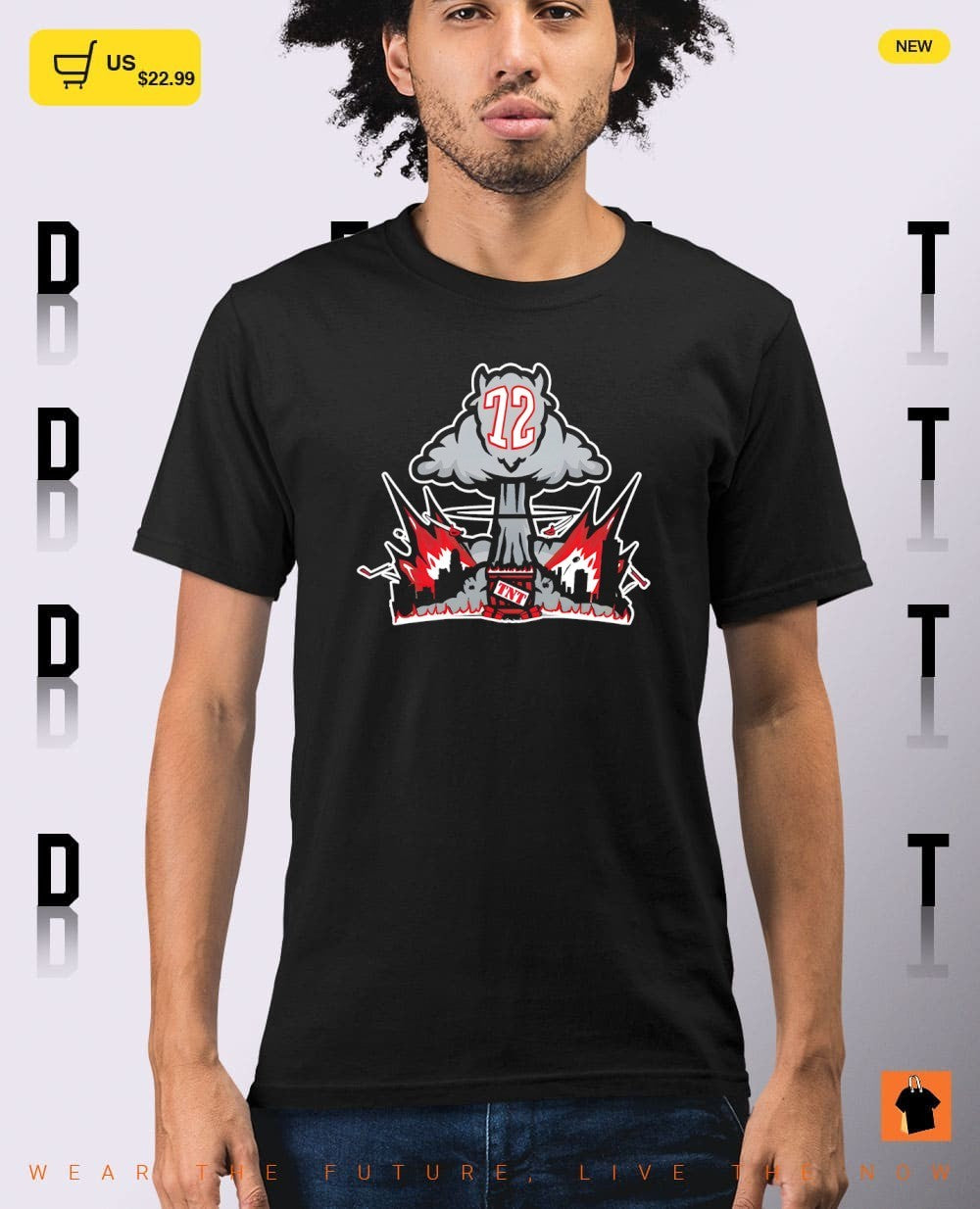 TNT trinitrotoluene Tage Thompson 72 Buffalo Sabres Hockey shirt